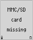 Troubleshooting Table 21. Troubleshooting Problem Possible Cause Solution MMC/SD Card Troubleshooting The MMC/SD card is not inserted. Insert the MMC/SD card. Refer to Inserting the MMC/SD Card.