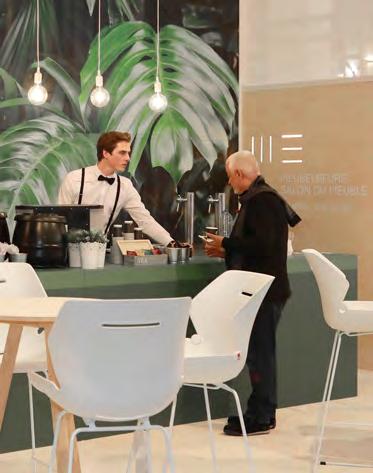 BRUSSELS FURNITURE FAIR 3-6 NOV 2019 The focus of the Brussels Furniture Fair may be on the residential market, but as a contract specialist we see the importance of the contract market increasing