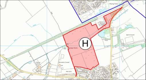 H SHLNLV009 23.46 National Grid Site land to the north of Newton Longville No previous planning history for residential development.