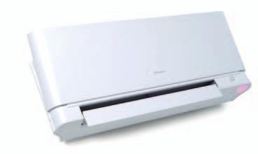 Sleek Design Available in two different colours matt crystal white or sandblasted aluminium Daikin Emura is a new high inverter heat pump, wall mounted unit, that blends iconic design to engineering