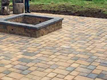 uinque design by mixing and matching pavers from Oregon Block s high