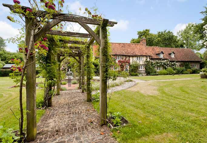 ELMDOWN FARM Skirmett Henley-on-Thames Buckinghamwshire RG9 6SR A 16th Century Listed Grade II brick and flint cottage that has been extended and improved and now forms a fine