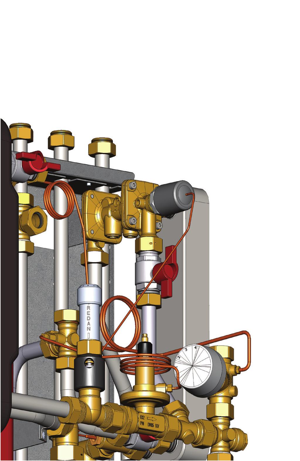 circulation set applies to substations with 4 as well as 6 mm capillary tube.