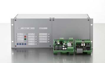 electrical manual triggering - 4 configurable control inputs - Maximum 12h backup time with battery capacity of 4,5 A/h - Up to 512 events such as alarms, releases, faults, disablements and tests,