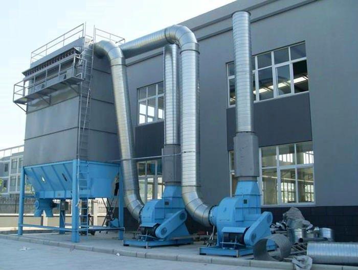 The range of systems may vary from a single receiving station exhaust through to a multi-cyclone and machine combined high pressure (HP) and low pressure (LP) pneumatic material conveying and general