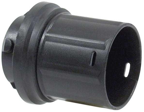 -ø 35 mm conus black T1113032-001 PP, T1113032-001 Appliance connection with 4-point bayonet-locking and seal system black T1013038-001 PP, T1013038-001 T1013038-002 Appliance connection, 38mm black