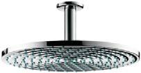 Raindance AIR Royale provides you with a truly royal shower experience: more water, solid metal