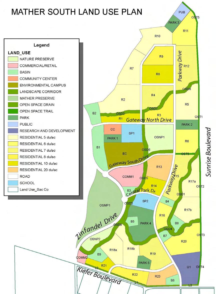 Land Use Plan Figure 4-4 Land Use Designations Map NOTE: Throughout this Master Plan, and in Appendix B Allocation of Land Use
