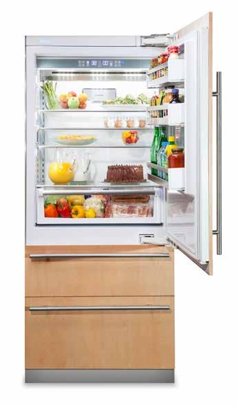 Viking Professional NEW NEW NEW 7 Series Built-In Bottom-Freezer 36" width Viking Professional 7 Series fully integrated