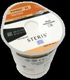 STERILANT AND STERILIZER CONSUMABLES PART # PB007* VAPROX HC Sterilant 3 cups/box PB011** VAPROX HC