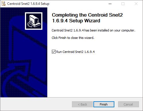 2. Installation Centroid Viewer has two components which have separate executable files.