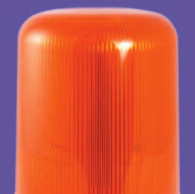 85.0 B400SLF Status Beacon [Filament Lamp] The B400 series comprises Xenon strobe beacons, permanent filament bulb or halogen beacon, blinking filament bulb or halogen beacon, rotating halogen beacon
