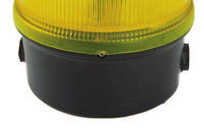 85.0 B400FLF Blinking Beacon [Filament Lamp] The B400 series comprises Xenon strobe beacons, permanent filament bulb or halogen beacon, blinking filament bulb or halogen beacon, rotating halogen