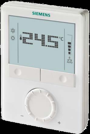 s Room thermostats with KNX communications RDG100KN, RDG160KN Basic