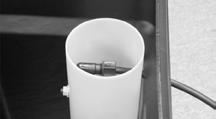 INSTALLATION INSTRUCTIONS 26. Insert other end of 3/8 plastic tube, from control valve, through hole on brine tank.