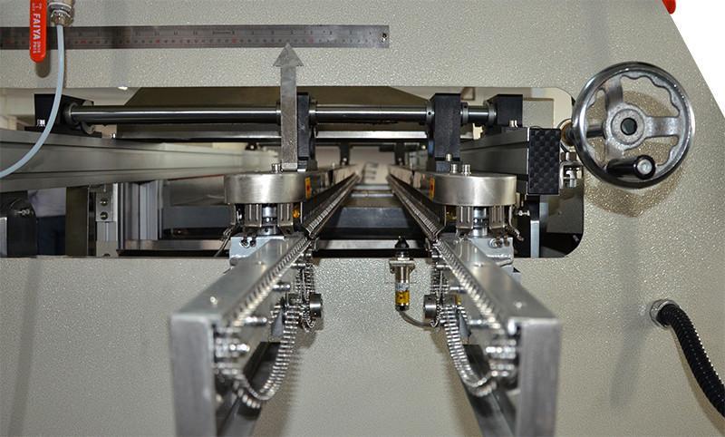 with the insertion conveyor directly, the