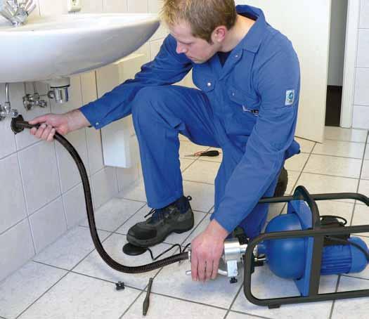 FlexMatic Allround + The FlexMatic is the ideal spring machine for professional cleaning of drains and sewers from Ø 12-75 mm.