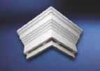Louver accessories, such as Louver Trim and Keystones, may