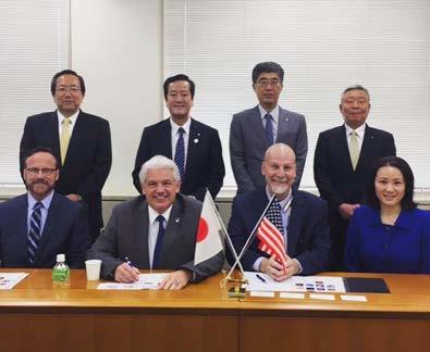 Mayor Thomas Broderick and his team recently visited several Japanese and Italian companies espousing the many benefits of doing business with