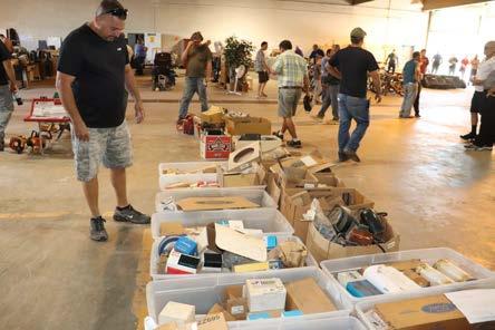 The auction was held at the City of Anderson Central Services Building and gave people the opportunity to buy products for a