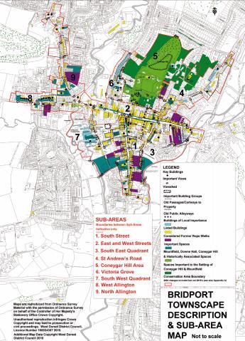 Appendix C Map of Character Areas, Listed Buildings and