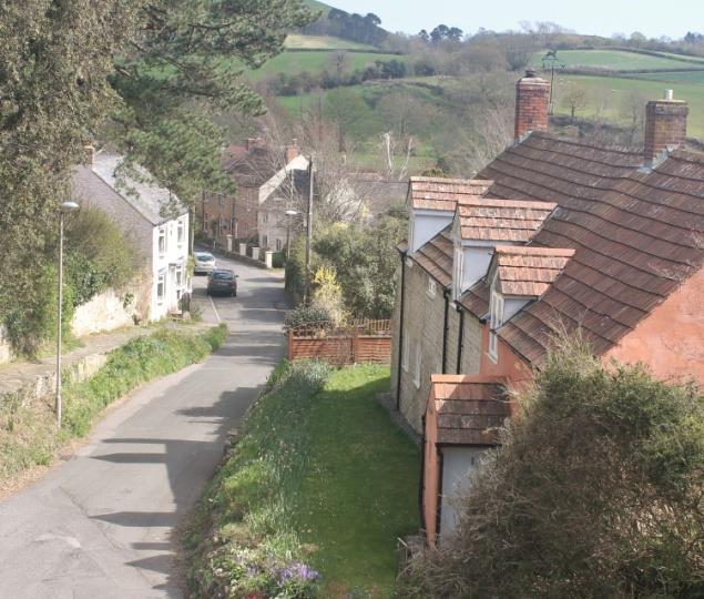Photo 5: Upper end of Hollow Way in Bothenhampton Photo 6: Middle Street in Bradpole village There is a good summary of the area s history and the main publication sources in Dorset Historic Towns