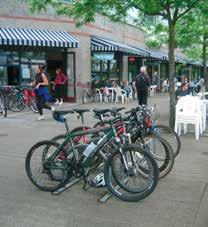 NORTH SAN JOSÉ AREA DESIGN GUIDELINES : PARKING Bicycle Parking and Facilities Provide adequate, sheltered, and secure bicycle parking to support and encourage biking.