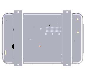 DIMENSIONAL/PHYSICAL DATA Figure 1 - Dimensions, Openings And Knockouts 1/2 Diameter Lag Holes Easy access interconnects on