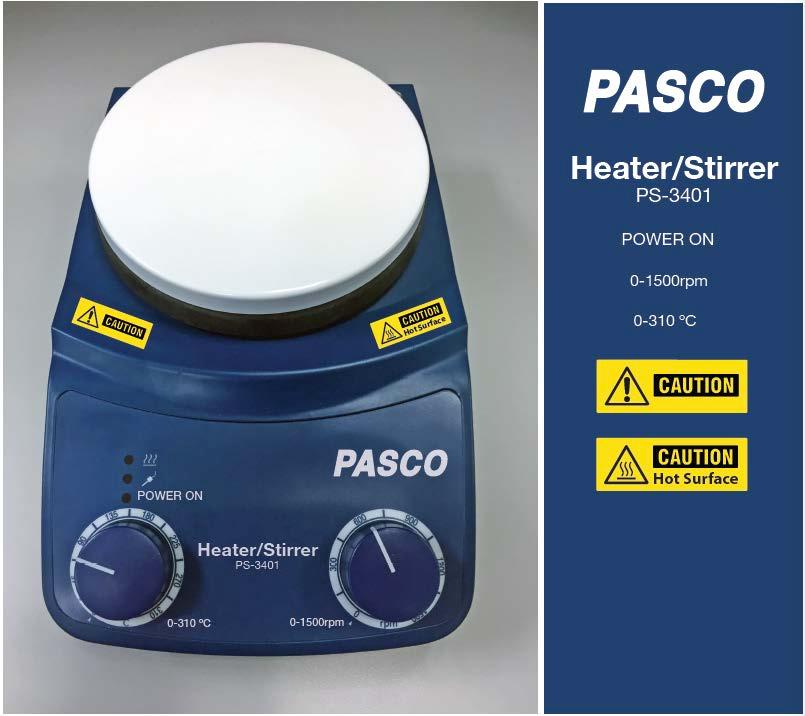 PS-3401 Heater / Stirrer Model PS-3401 Operating Instructions Safety instructions... 2 Inspection... 3 Control... 4 Trial run... 6 Heating.