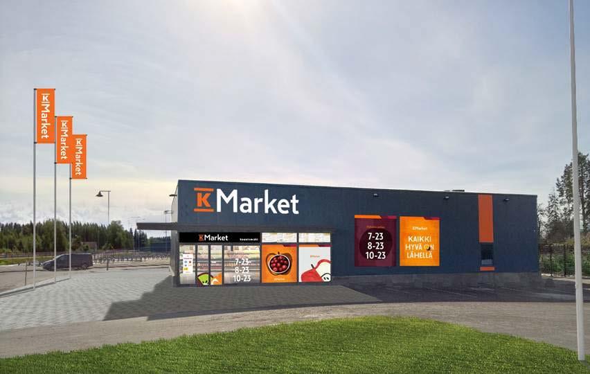 K-GROUP S NEIGHBOURHOOD RETAIL SERVICES WILL IMPROVE SIGNIFICANTLY K-market chain will be renewed, first stores opened in April Siwa and Valintatalo stores converted into K-markets within a year