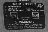 SECTION 10 SLIDEOUT ROOMS SLIDEOUT ROOM OPERATION ELECTRIC WARNING Your motor home may have more than one slideout room. Understand which switch operates which slideout room prior to operation.