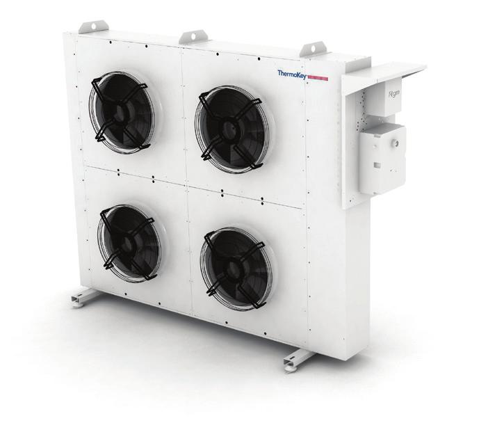 Air-cooled CRAC Refrigerant ThermoKey Condenser MICROCHANNEL CONDENSERS (MPE 25mm, 32mm) Area of use Gas condensation Performance range Capacity from 5 to 560 kw (R404A, Tc= 40 C, T1= 25 C) Smart