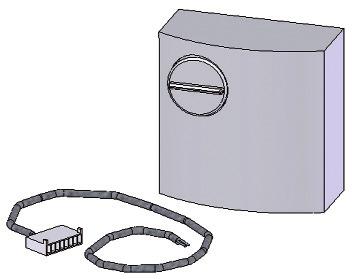 When the heating element is active it will be indicated on the remote control. Dantherm No.
