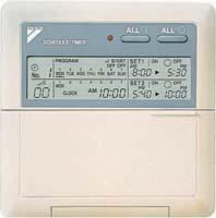CONTROL SYSTEMS Centralised control systems Up to 64 groups of indoor units (128 units) can be centrally controlled.