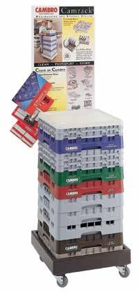 Cover and Dolly DRC2020 Washcrate Cover Create a self-contained, portable sanitary storage system. its any height or stack of washcrates.