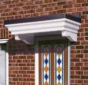 Includes GRP corbels (BRG 8 shown).