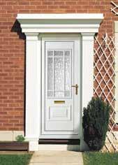 Door Surrounds Georgian Transform your door with this surround. Georgian top available in any length up to a maximum of 2990mm in one piece. Pillars are also available separately.