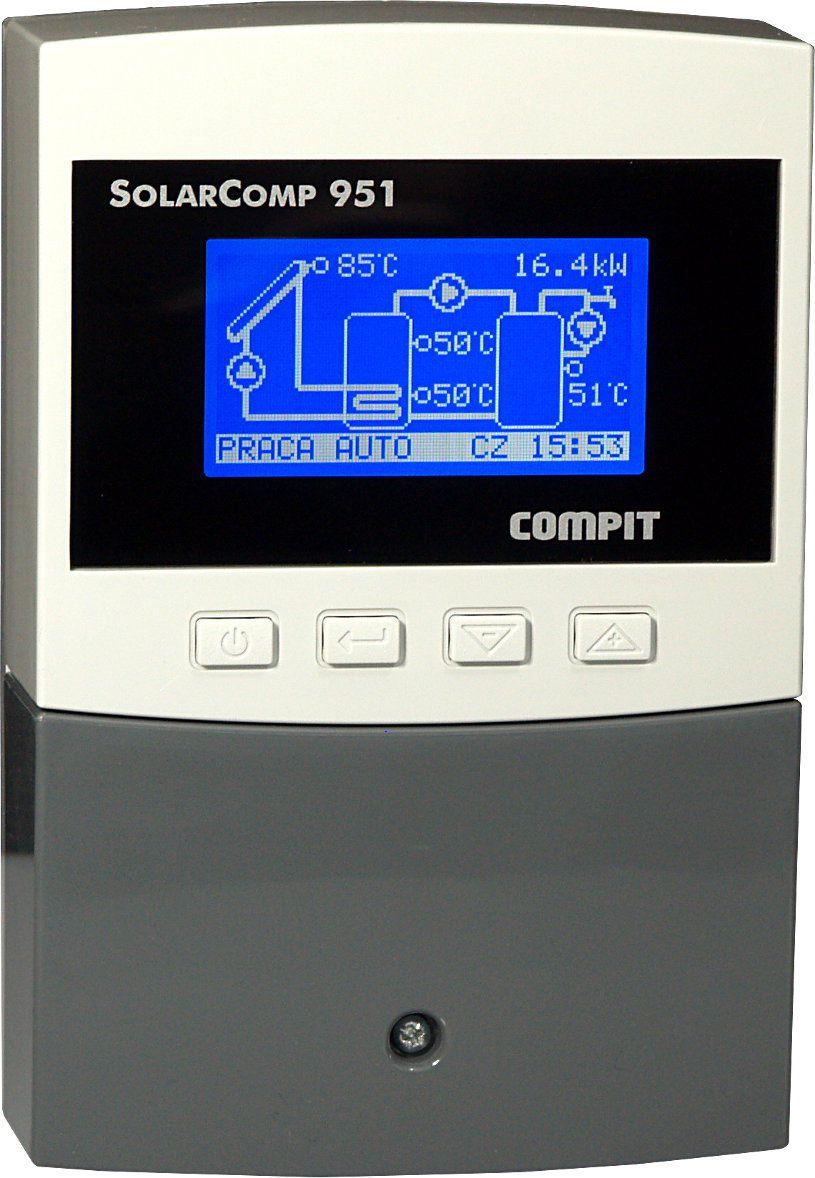 SOLARCOMP 951 CONTROLLER FOR SOLAR COLLECTORS Installation
