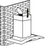 By Put the inner chimney into outer chimney.then pulling out the inner chimney upwards. Adjust to reach the height required. ii.
