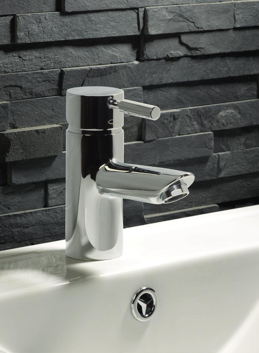 Kinetic Mini Basin Mixer (waste not included) 120(h) x 126(d)mm Kinetic Basin Mixer (waste not