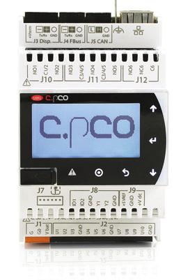 2.3 C.pco mini configuration C.pco mini is configured with the following protocol parameters by default: Protocol Modbus Baud rate 19200 Data bits 8 Parity None Stop bit 1 Tab. 2.