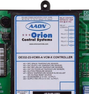 Factory Packaged Controls VCM-X / RNE Operator Interfaces Technical Guide