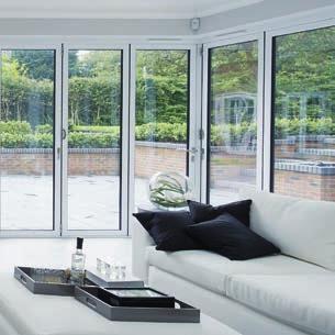 precision-made Bi-fold Doors, Windows and electric roller Blinds.
