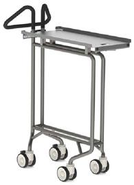 Accessories Loading trolley Loading trolley, which can be docked to the sterilizer door handle on manual door and a docking device on automatic doors.