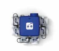 Control valve Measures 24h a day the air quality in the house, for control of humidity and/or odour or CO 2. Individual extraction per room according to the measured air quality.