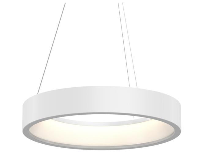 Lobby Nominal 3 or 4 surface or suspended Med Pendant FRISCO-P-33-WH (White) Large Pendant FRISCO-P-43-WH (White) Med Surface FRISCO-S-33-WH (White) Large Surface FRISCO-S-43-WH (White) Options