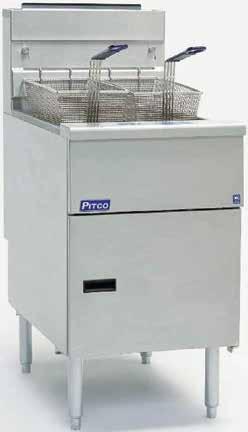 1 4"d x 56 3 4"h on 25 3 4" Painted Legs 570096 Double Deck, 40 1 4"w x 42 1 4"d x 70"h on Casters (standard) FULL SIZE TURBOFAN ELECTRIC CONVECTION OVEN Stainless steel front, sides