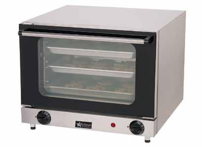stages and defrost 530098 1200W, 11 Power Levels, 16 1 2"w x 21 5 8"d x 13 1 2"h HOLMAN COUNTERTOP CONVECTION OVEN