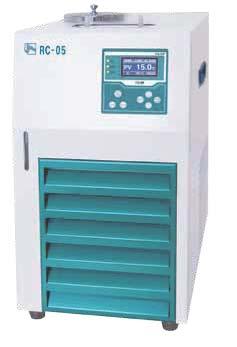 Recirculating Coolers (Compact) This compact designed model is ideal for cooling small laboratory Performance Temperature range from -20 to 30.