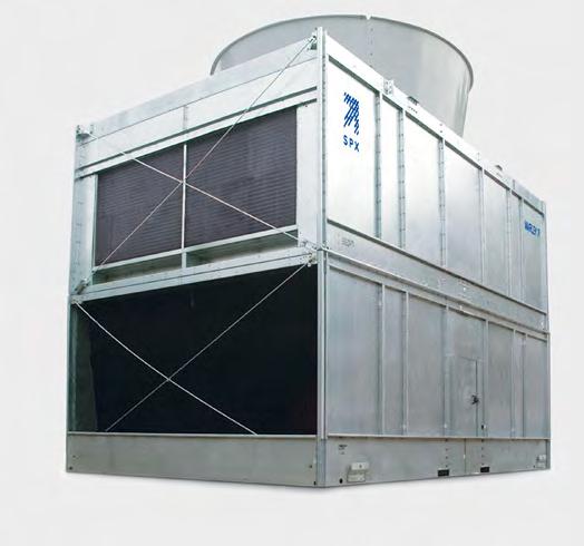 MARLEY NC FIBERGLASS CROSSFLOW COOLING TOWER Fiberglass and galvanized steel, field-erected cooling tower designed to serve